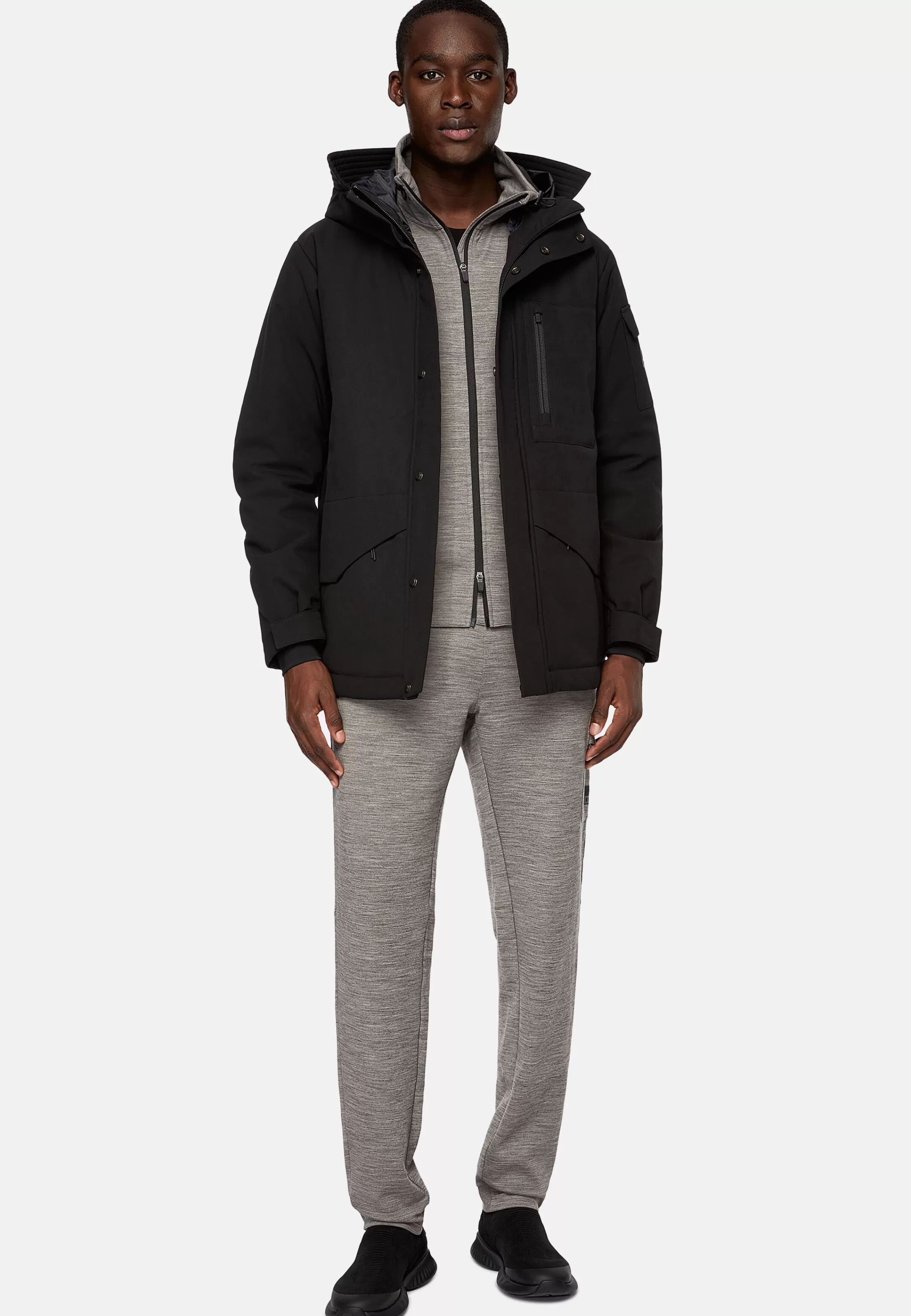 Boggi Milano Technical Fabric B Tech Parka