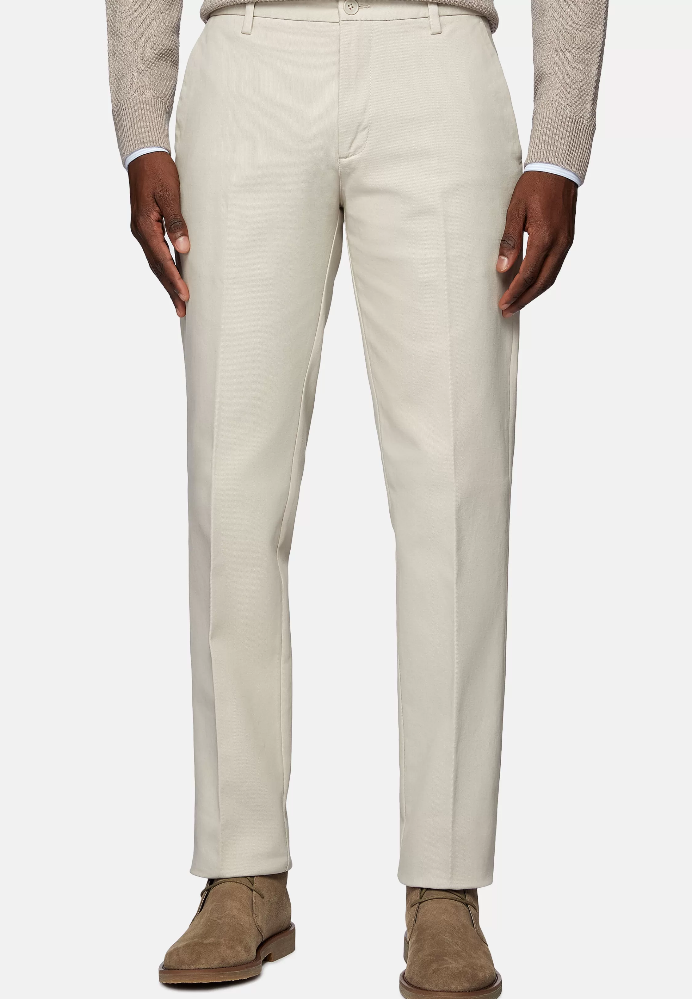 Boggi Milano Tricotine Stretch Trousers