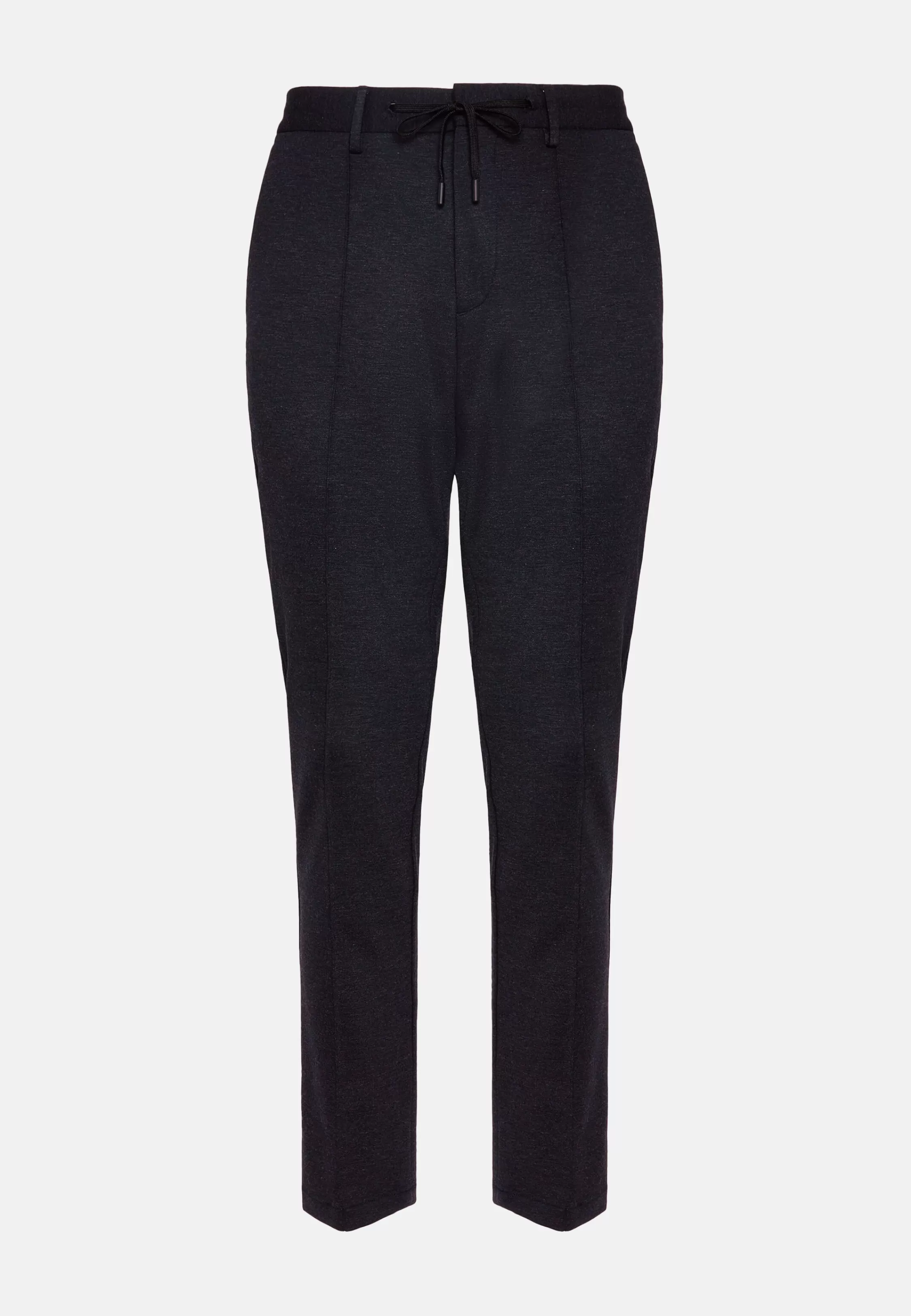 Boggi Milano Trousers In A Stretch Viscose And Nylon Blend