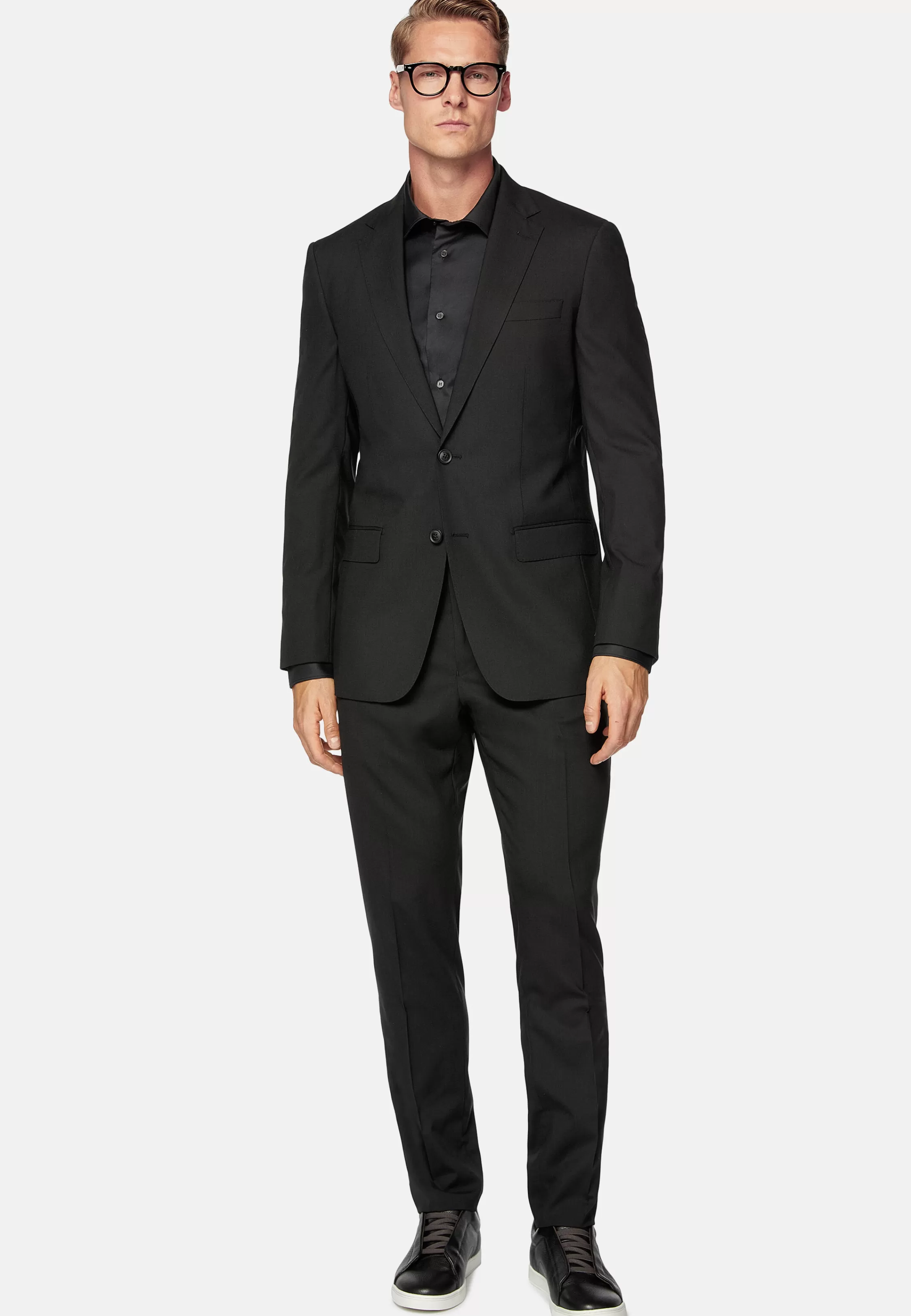 Boggi Milano Wool Stretch Suit Style Anversa